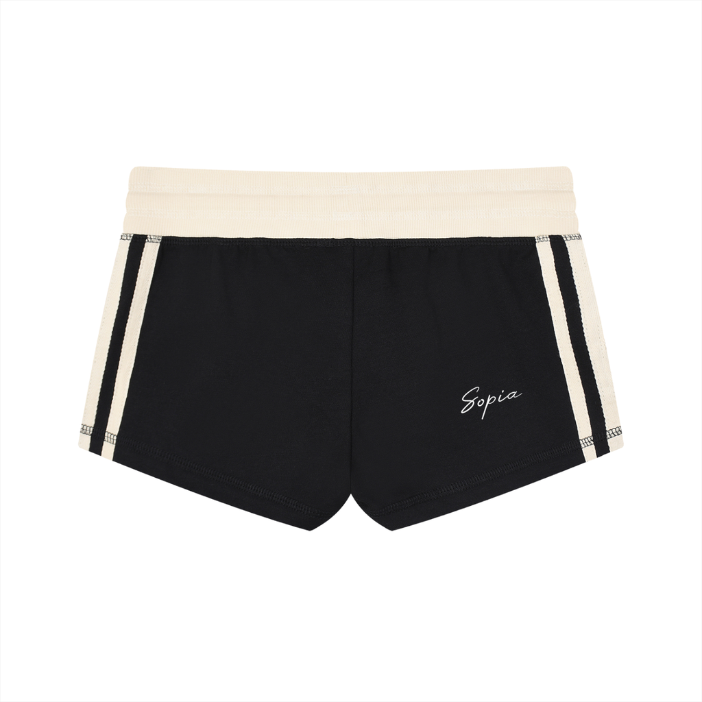 Women's Contrast Stripe Track Shorts