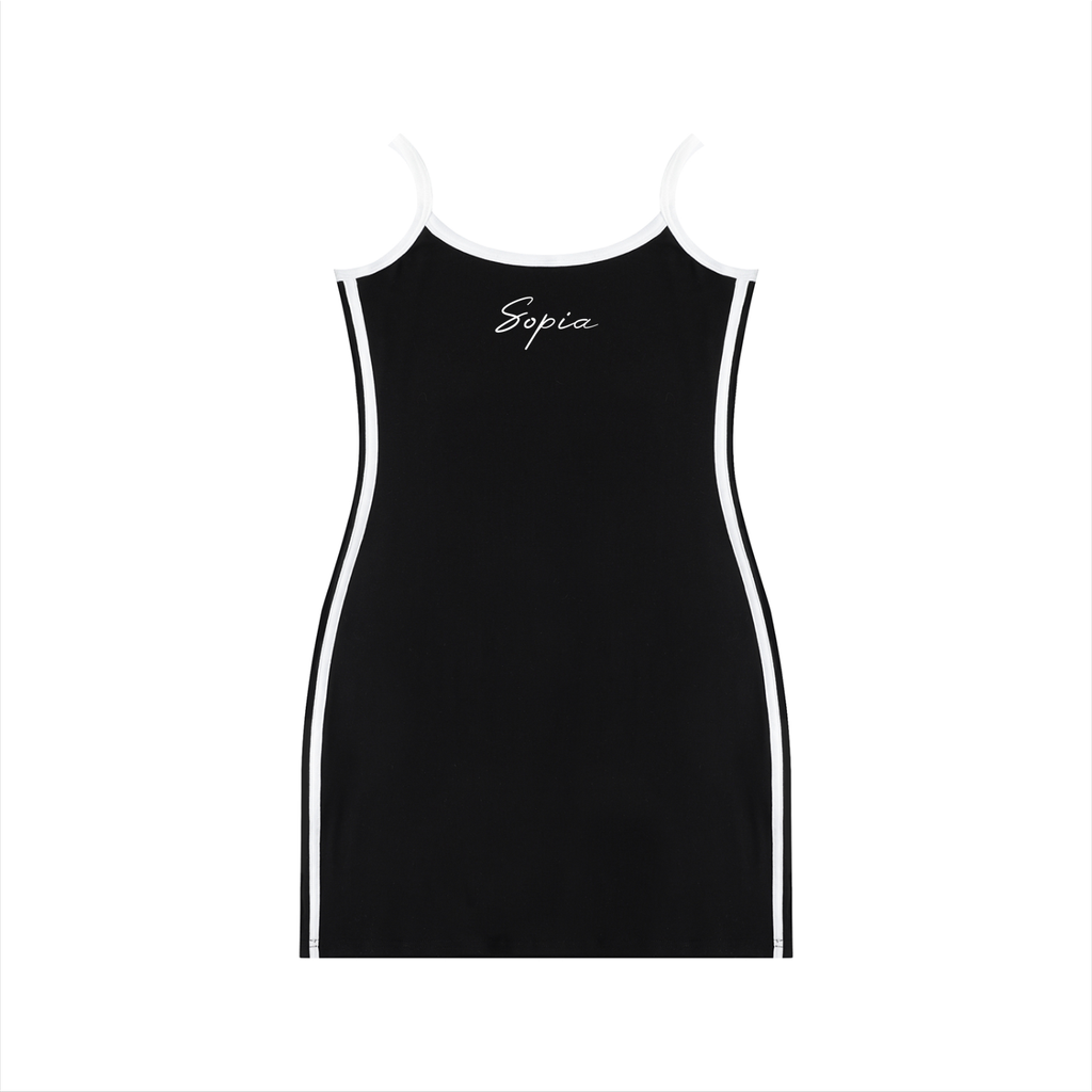 Women's Color Block Mini Dress