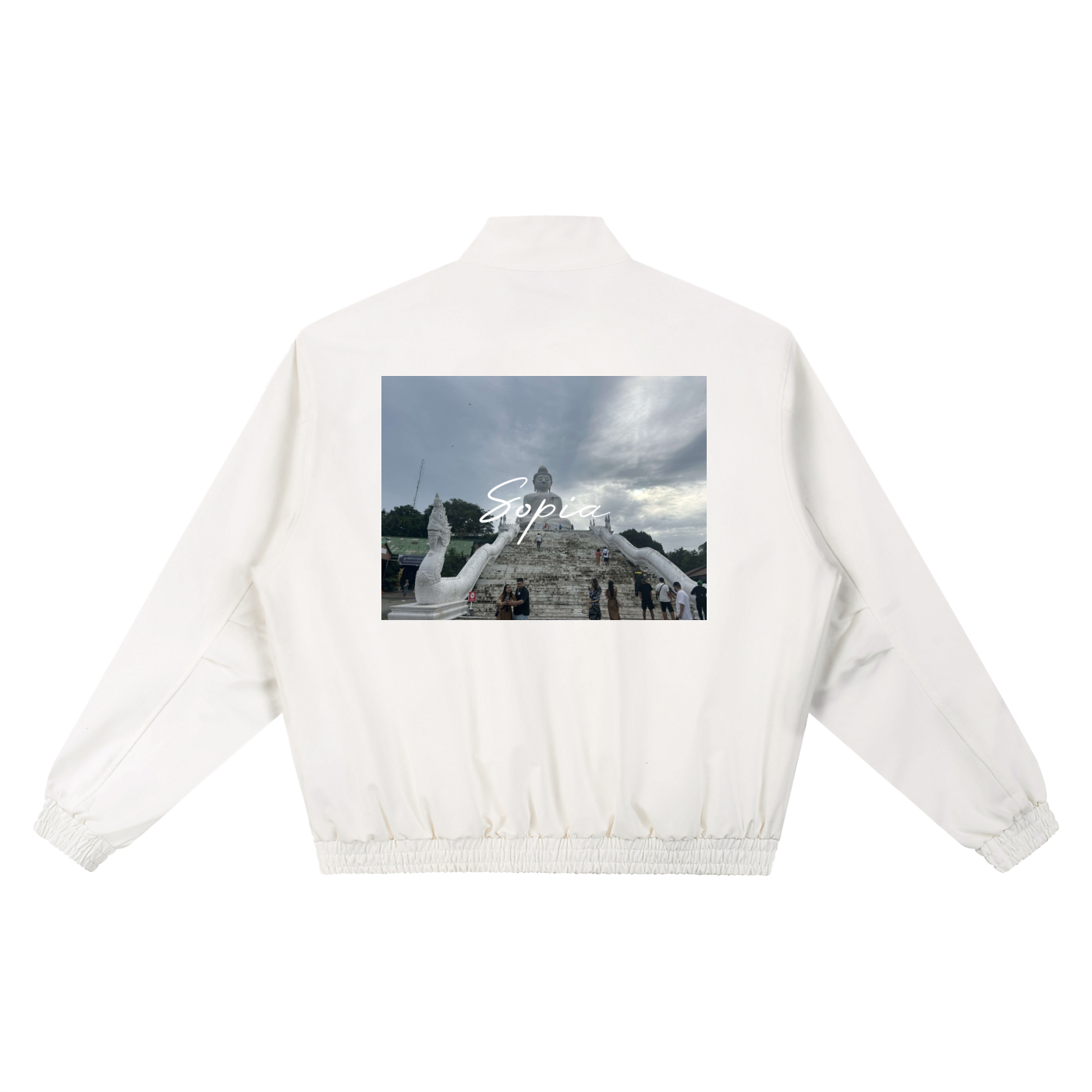 Stand Collar Bomber Jacket