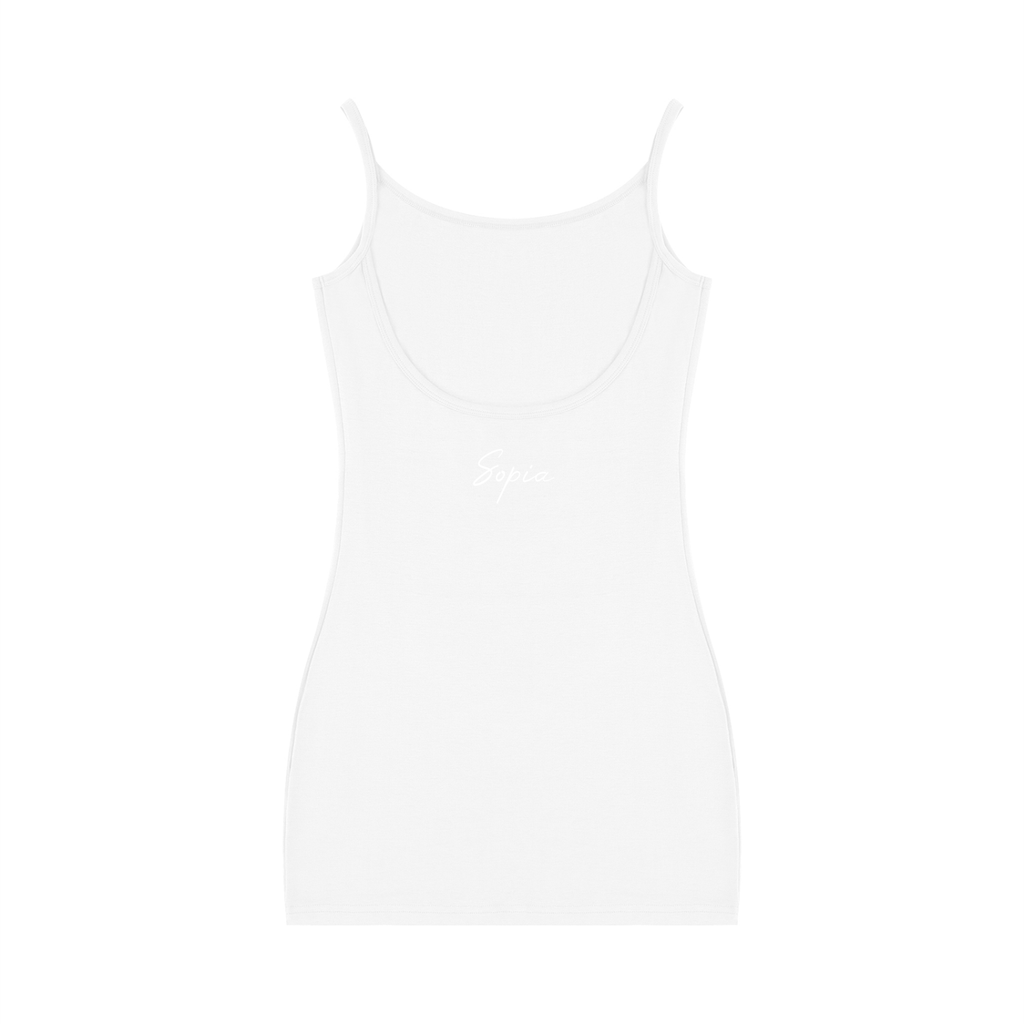 Women's Solid Tight Sleeveless Dress