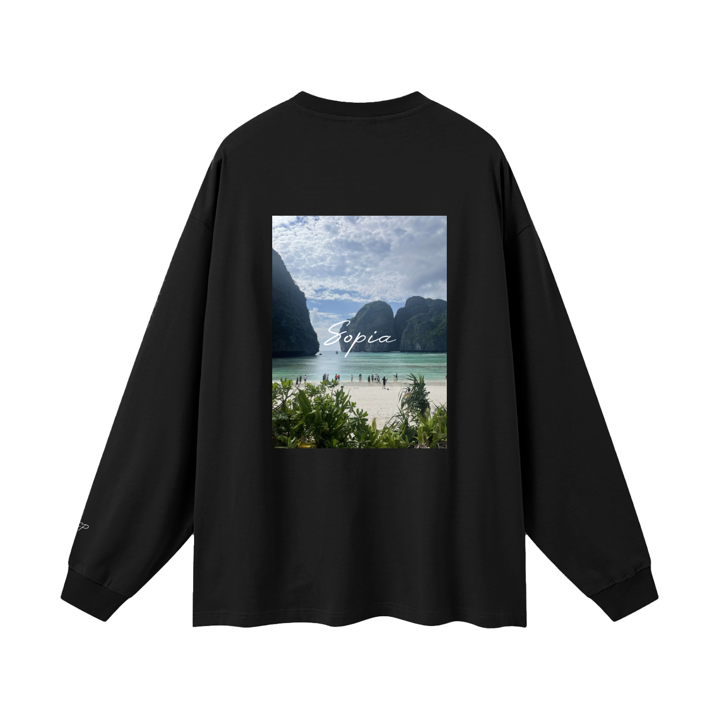 Oversized Unisex Long Sleeve T-Shirt