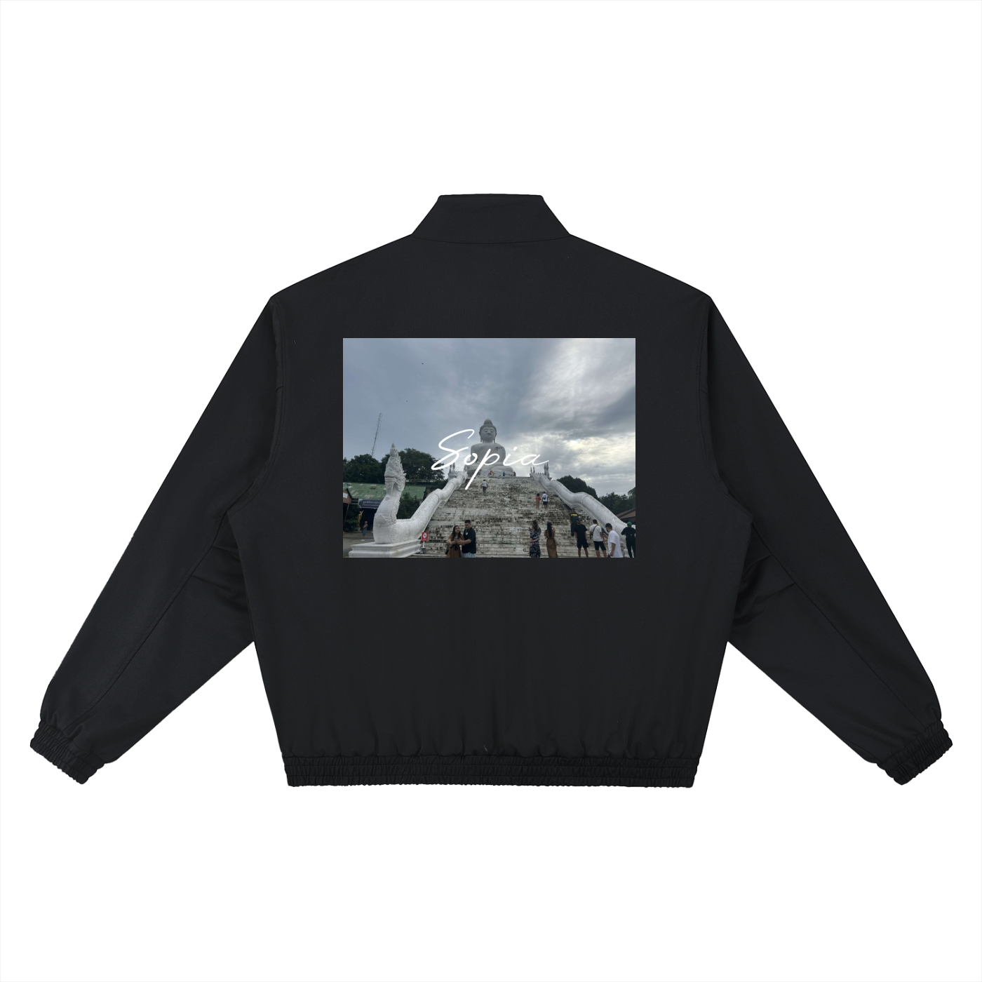 Stand Collar Bomber Jacket