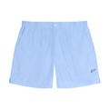 Striped Elastic Waist Shorts