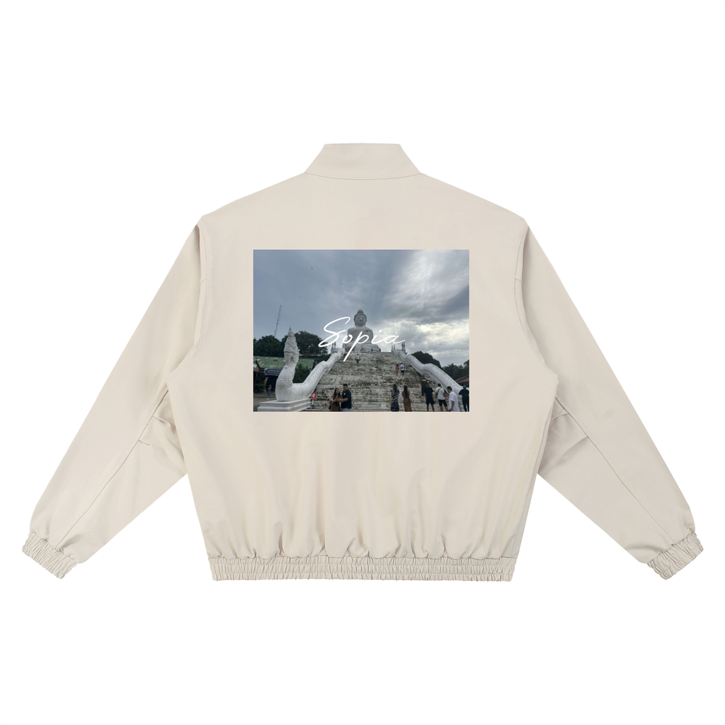 Stand Collar Bomber Jacket