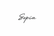 Logo Sopia - cursif
